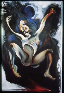 Untitled, acrylic, 1990.