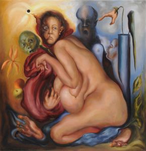 Black Hole, oil on cavnas, 2009.