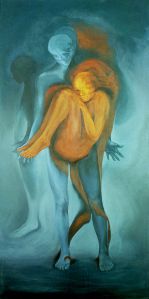 The Injured Child, the True Self, acrylic, 1990.