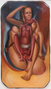 Madonna of the Electro-Shock Belt, oil, 2008.